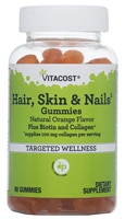 Vitacost Hair Skin & Nails* Gummies Plus Biotin & Collagen^