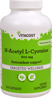 835003006731 - Vitacost  N-Acetyl L-Cysteine -- 600 mg - 240 Capsules