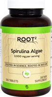 Vitacost-Root2 Spirulina Natural Algae