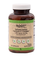 Vitacost-Root2 Turmeric Ext Curcumin C3 Complex with BioPerine