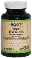 Vitacost ROOT2 Vegan EPA & DHA