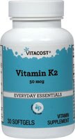 Vitacost Vitamin K2 featuring MenaQ7®