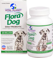 Vital Planet Flora Dog Daily Probiotic