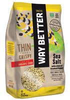 Way Better Snacks Tortilla Chips Gluten Free Sea Salt & Cracked Pepper - 11 oz