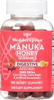 Wedderspoon Manuka Honey Digestive Gummies Berry