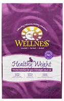 Wellness Healthy Weight Dry Food for Cats Chicken, Chicken Meal &amp; Whitefish -- 40 oz