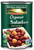 Westbrae Natural Organic Salad Beans -- 15 oz