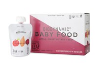 White Leaf Organic Biodynamic Stage 2 Baby Food Apple Sweet Potato Beet Puree