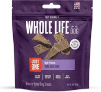 Whole Life Pet Just One Ingredient Dog & Cat Treats - Value Pack Beef Liver