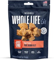 Whole Life Pet Just One Ingredient Whole Food Cat Treats Pure Salmon Fillet