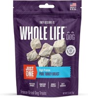 Whole Life Pet Just One Ingredient Whole Food Dog Treats Pure Turkey Breast