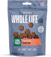 Whole Life Pet Living Treats for Cats Probiotics Salmon