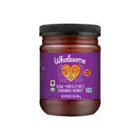 Wholesome Spreadable Organic Raw Unfiltered Honey
