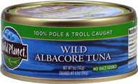Wild Planet Albacore Wild Can Tuna No Salt Added