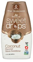 Wisdom Natural SweetLeaf Sweet Drops Flavored Stevia Sweetener Coconut