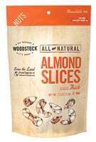 Woodstock Natural Almonds Thick Sliced -- 8 oz