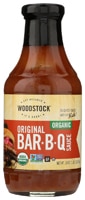 Woodstock Organic BBQ Sauce Original -- 18 oz