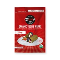 WrawP Gluten Free Organic Veggie Wraps Spicy