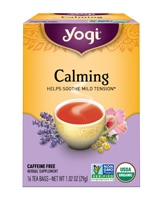 Yogi Non-GMO Caffeine Free Organic Herbal Tea Calming
