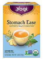 Yogi Non-GMO Caffeine Free Organic Herbal Tea Stomach Ease
