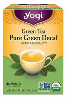 Yogi Non-GMO Organic Herbal Tea Pure Green Decaf