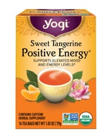 Yogi Non-GMO Organic Postitive Engery Herbal Tea Sweet Tangerine