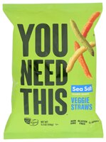 You Need This Non-GMO Gluten Free Veggie Straws Sea Salt