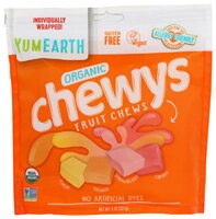 Yum Earth Non-GMO Organic Chewys Fruit Chews Assorted Fruit