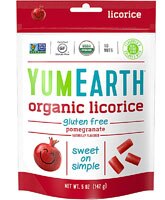 Yum Earth Non-GMO Organic Licorice Pomegranate