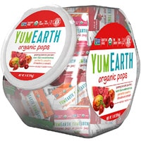Yum Earth Non-GMO Organic Pops Assorted