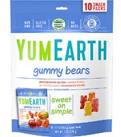Yum Earth Non-GMO Organics Gummy Bears Assorted