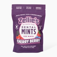 Zellie's 100% Xylitol Sugar Free Breath Mints Cherry Berry