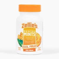 Zellie's 100% Xylitol Sugar Free Breath Mints Cool Fruit