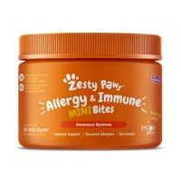 Zesty Paws Allergy Immune Mini Bites Small Dog Supplement Lamb