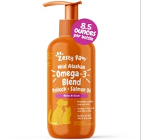 Zesty Paws Dog & Cat Wild Alaskan Omega-3 Blend Skin & Coat Supplement