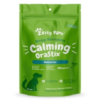 Zesty Paws Hemp Elements™ Calming OraSticks™ Peppermint