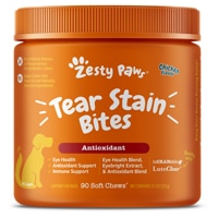 Zesty Paws Tear Stain Bites Dog Supplement Chicken