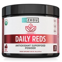 Zhou Organic Daily Reds Antioxidant Superfood Powder Berry