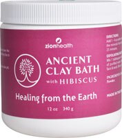 Zion Health Ancient Clay Bath with Hibiscus