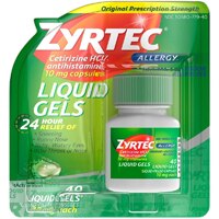 Zyrtec Allergy Liquid Gels