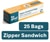 Full Circle Zipper Sandwich Bags Compostable