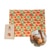 Superbee Reusable Beeswax Bread Wrap XXL Retro Vibes