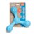West Paw Dog Chew + Tug Toy Skamp Aqua Blue