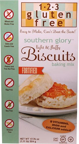 123 Gluten Free Southern Glory Biscuit Mix -- 17.76 oz
