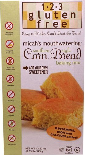 123 Gluten Free Southern Style Corn Bread Mix -- 13.23 oz