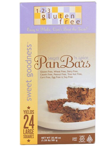123 Gluten Free Sweet Goodness™ Pan Bars Mix Sugar 'n Spice -- 20.48 oz