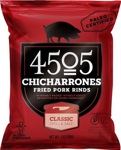 4505 Chicharrones Fried Pork Rinds Classic -- 1 oz