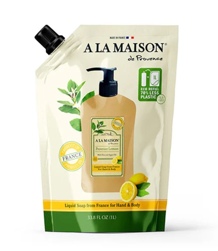 A La Maison French Liquid Hand Soap Refill - Provence Lemon