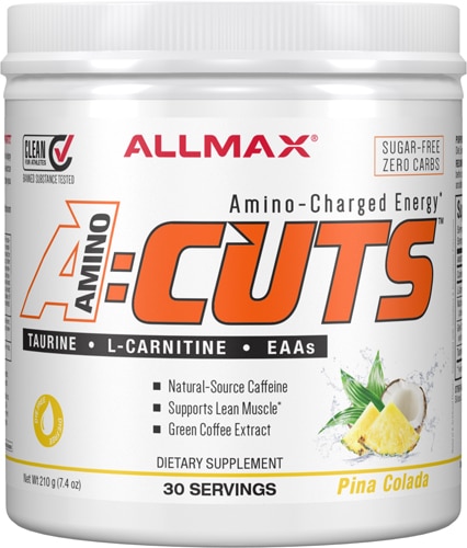 ALLMAX A-Cuts™ Amino-Charged Drink Piña Colada -- Servings -