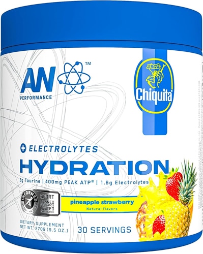 AN Performance Electrolyte Hydration - Chiquita - Informed Sport Certified Pineapple Strawberry